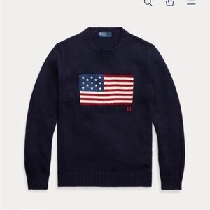 ISO Ralph Lauren Iconic flag sweater